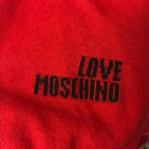 Moschino Red Sweater Dress size 4 - Picture 4 of 6